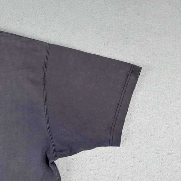 Vtg Y2K Abercrombie‎ Fitch Graphic T Shirt Men's Large Blue Faded Distressed - Picture 15 of 16